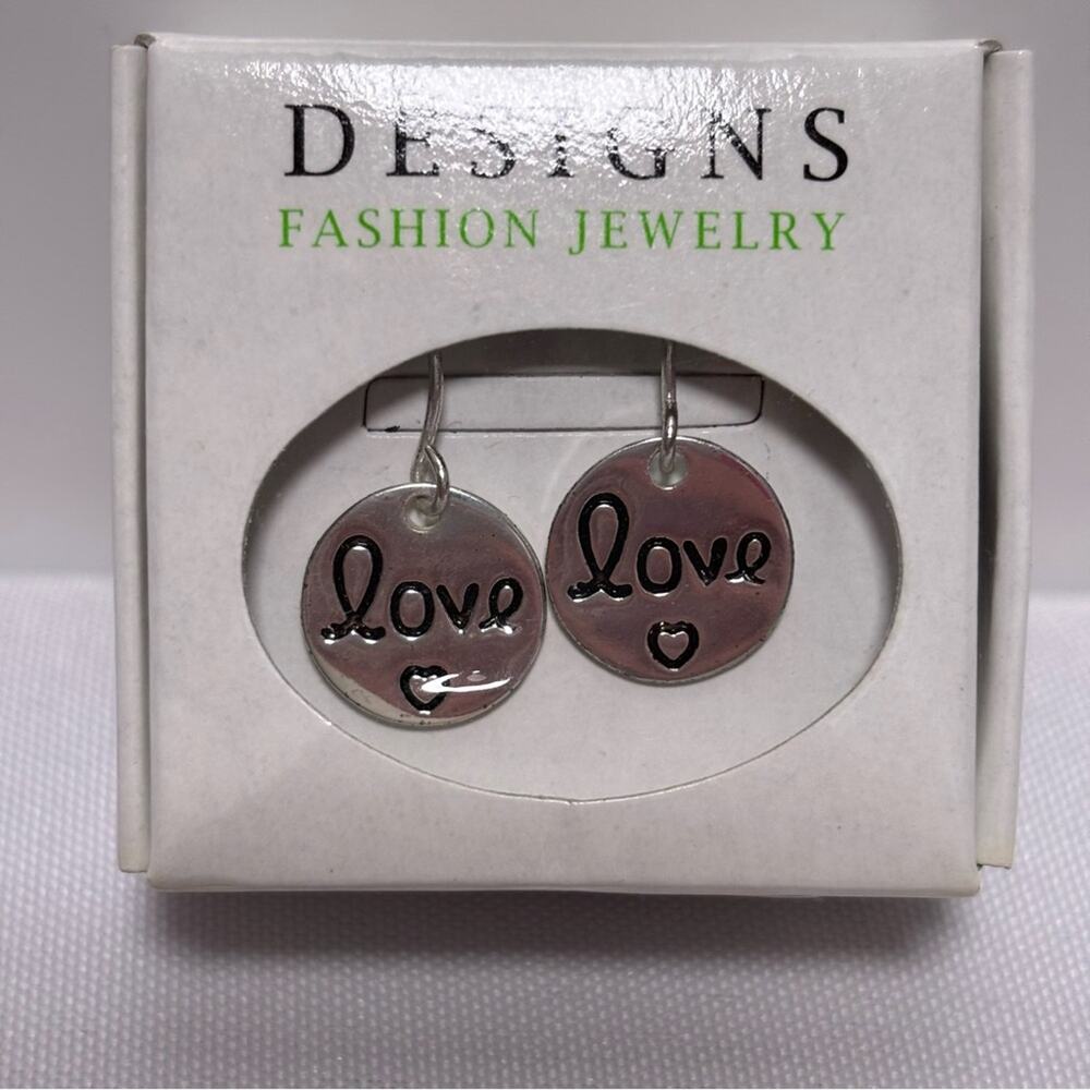 Love In Full Circle Dangle Earrings